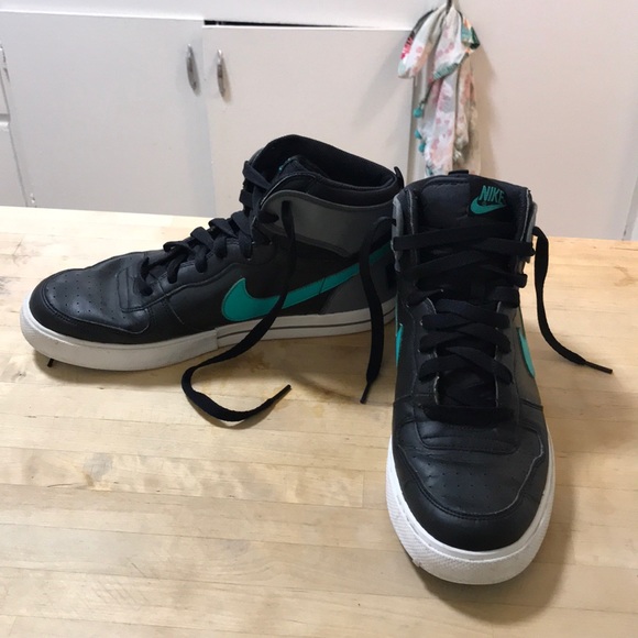 nike leather high tops
